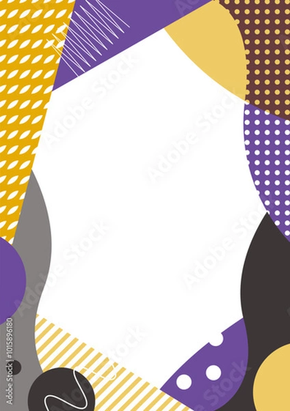 Obraz Japanese modern frame background material-Halloween