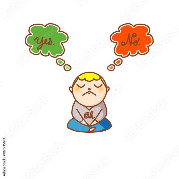 Obraz person thinking