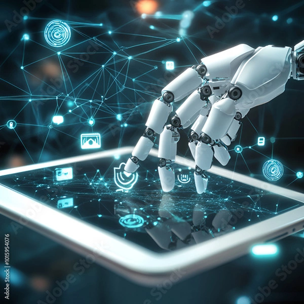 Obraz AI Interface Interaction