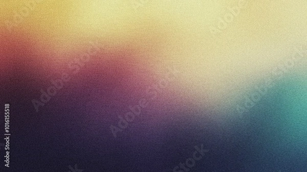 Obraz   Gradient Background with Smooth Color Transitions, Elegant and Subtle Design, Noise Texture Effect, Template for Background, Banner, Card
