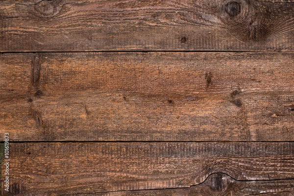 Obraz Rustic brown wood background