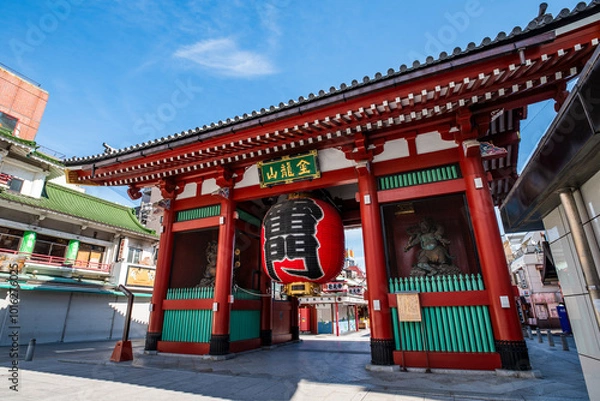 Obraz 浅草寺雷門(風雷神門)　東京都台東区浅草