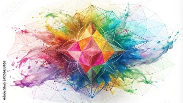 Fototapeta abstract colorful background