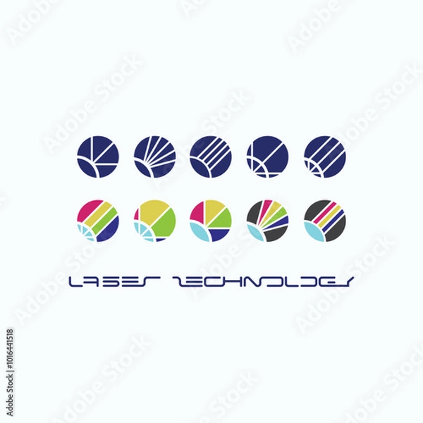 Fototapeta 
An illustration consisting of a schematic image of a prism through which light passes. Optics and laser technology