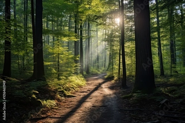 Fototapeta Forest nature tree wilderness.