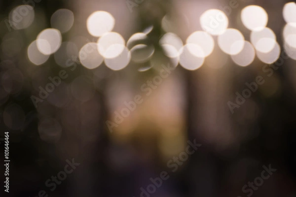 Obraz Bokeh abstract light blury background