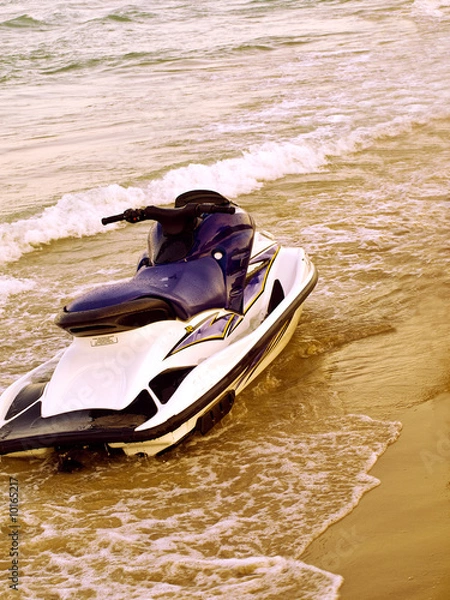 Obraz Jet Ski am Strand