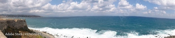 Fototapeta Греческий форт на  море.