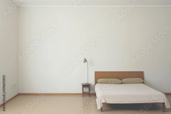 Fototapeta Bedroom furniture pillow floor.