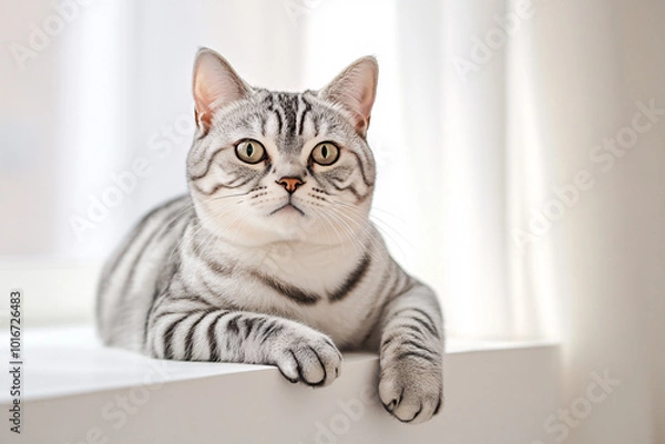 Obraz Cat on Windowsill.