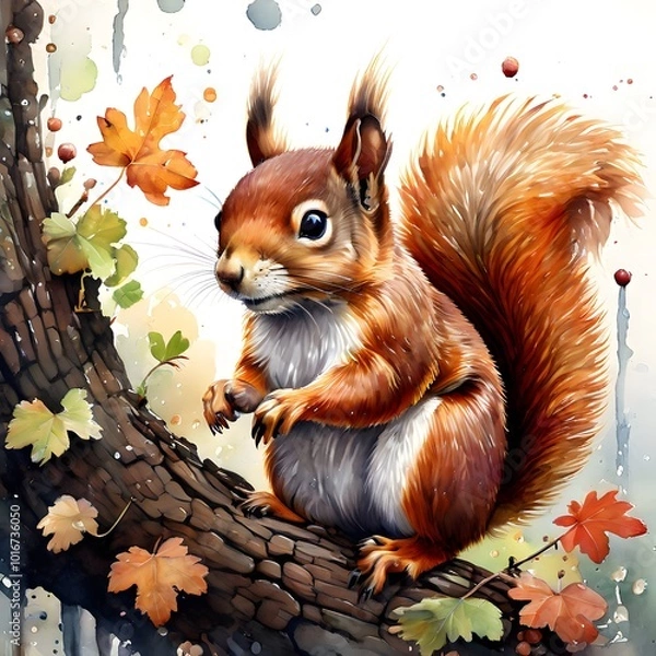 Fototapeta squirrel