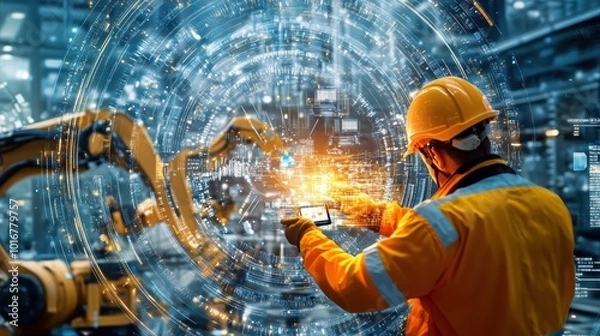 Obraz Innovative Technology in Construction and Teamwork