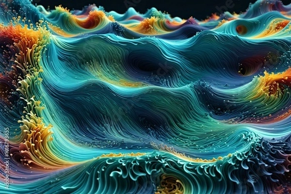 Fototapeta abstract fibrous structure background texture