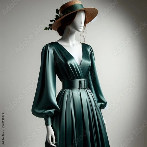 Obraz Flowing Silk Dress Display