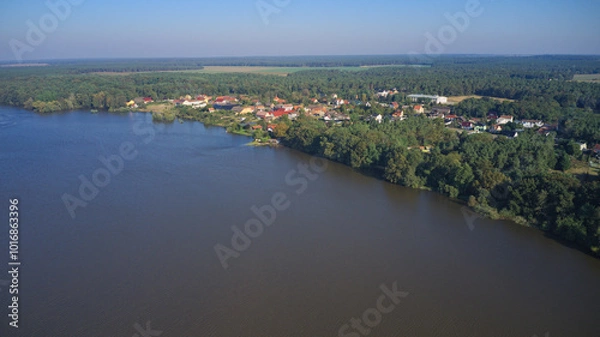 Obraz Griebo bei Wittenberg. Elbe-Hochwasser 9/24.