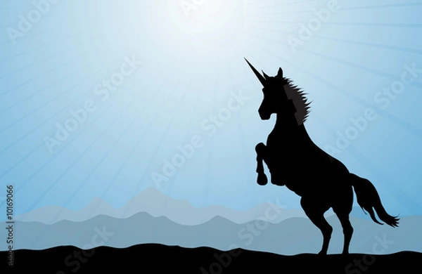 Obraz Unicorn Landscape