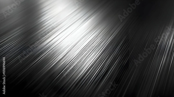 Fototapeta Abstract Background with Diagonal Lines in Black and White