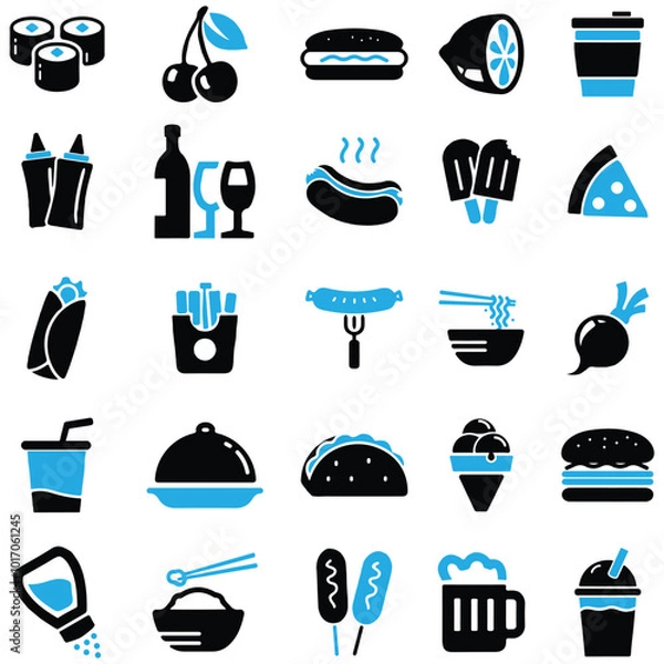 Obraz food icons