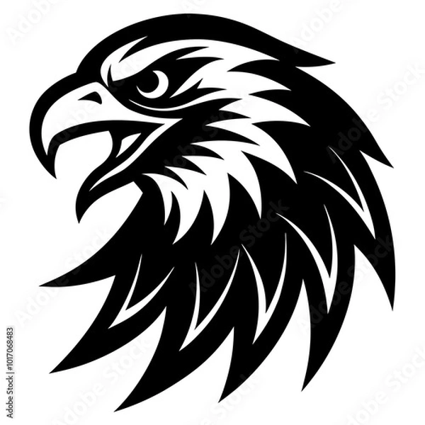 Obraz eagle head vector illustration