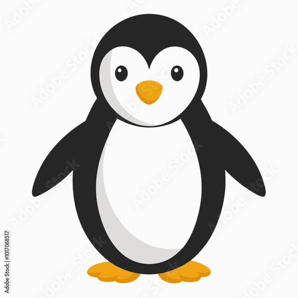 Obraz penguin vector illustration