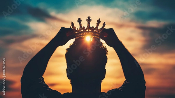 Obraz Narcissistic personality disorder concept