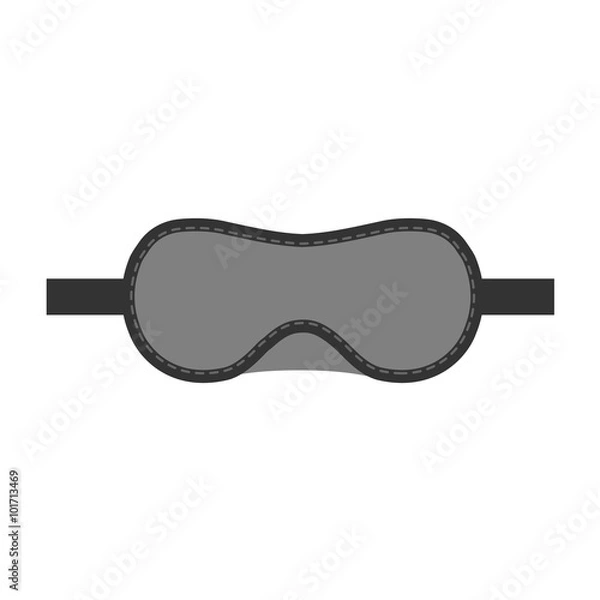 Obraz Sleeping mask. Vector illustration