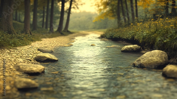 Obraz autumn in the forest