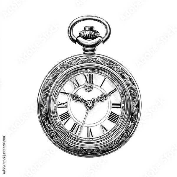 Fototapeta old pocket watch