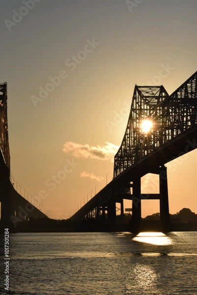 Obraz Bridge at Sunrise