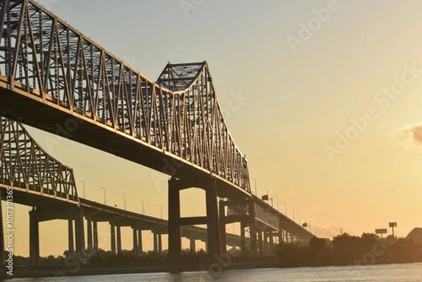 Obraz Bridge at Sunrise