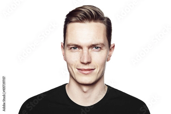 Obraz Handsome man with gentle smile