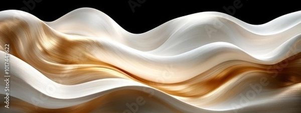 Fototapeta abstract background with waves