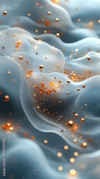 Fototapeta background with bubbles