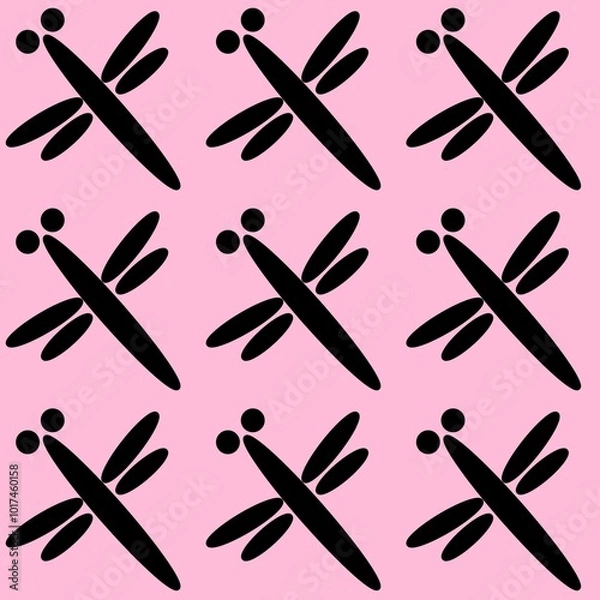 Fototapeta seamless pattern with hearts