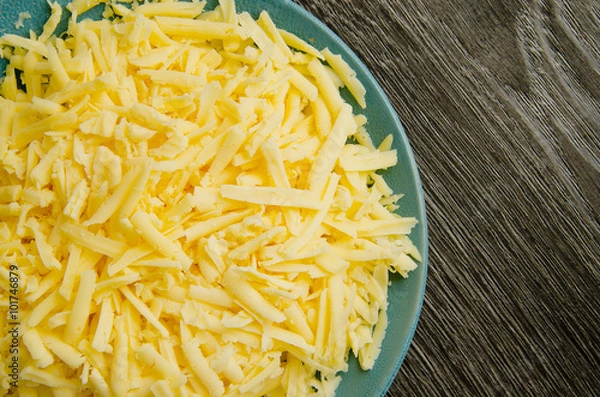 Obraz Grated cheese