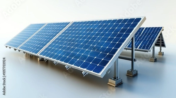 Fototapeta Solar Panel Energy