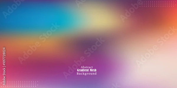 Fototapeta Abstract Gradient Mesh Background vector EPS10