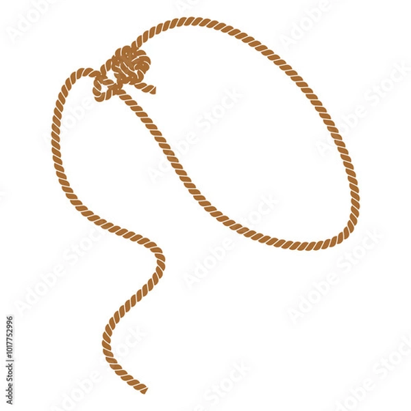 Fototapeta Lariat Icon