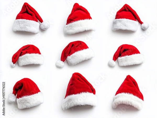 Obraz サンタクロースの帽子