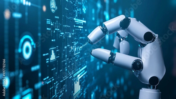 Obraz 商业智能科技背景