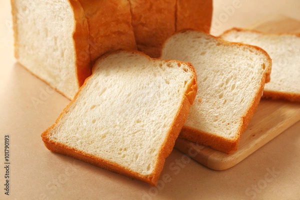 Fototapeta 食パン　white bread
