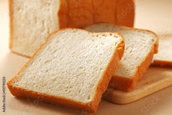 Fototapeta 食パン　white bread