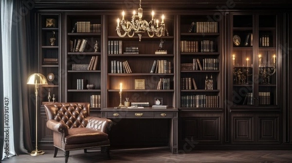Fototapeta living room interior