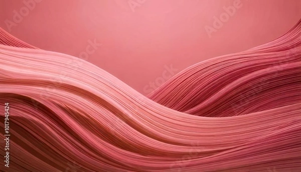 Fototapeta modern creative banner with very - pink, chocolate and saddle brown color. modern waves 