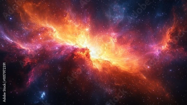 Fototapeta Cosmic Nebula