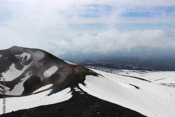Fototapeta Вулкан Этна, Сицилия