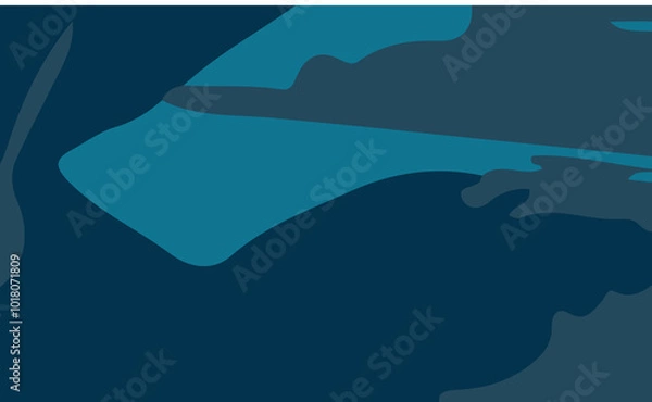 Fototapeta Abstract background with Untidy Shapes