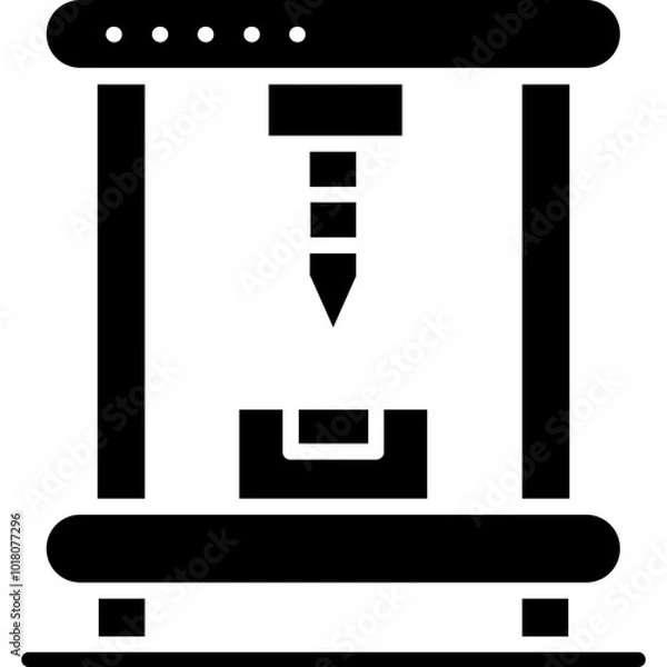 Obraz Cnc Machine Icon