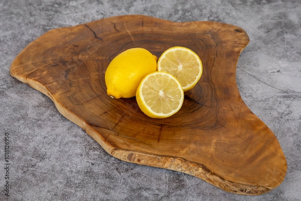 Obraz lemon on a table