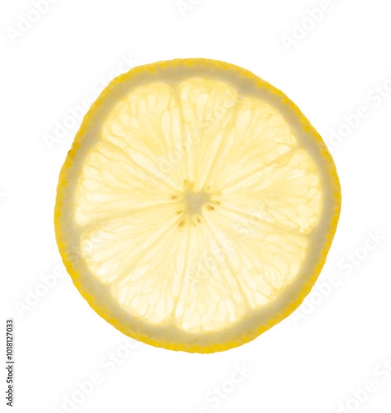 Fototapeta Lemons, white background